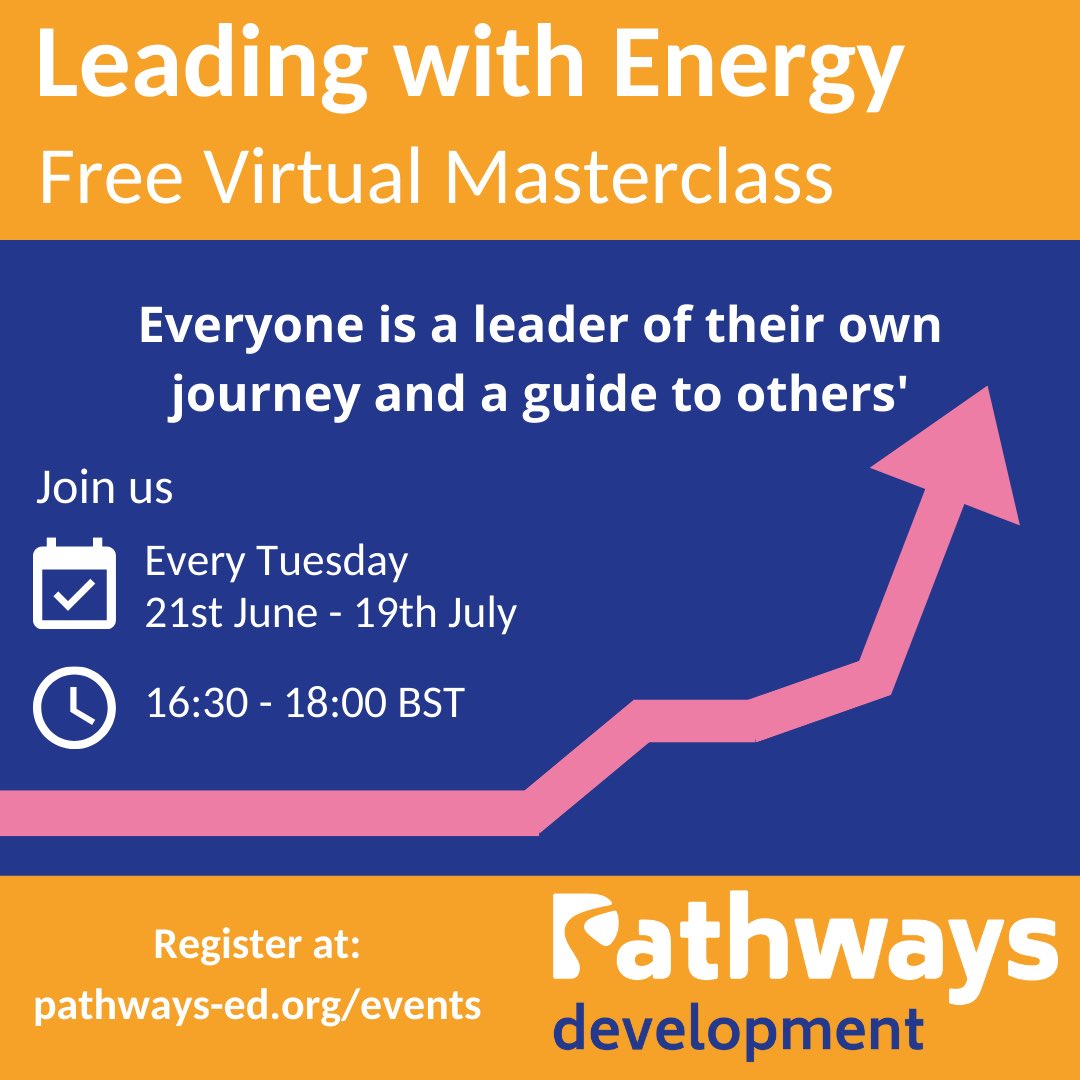 74% of employees said they experience burnout in their job sometimes (Gallup 21) …
Revive your energy before the end of term!
Join our FREE masterclass series starting tomorrow at 4:30pm
REGISTER NOW pathways-ed.org/events/free-le…