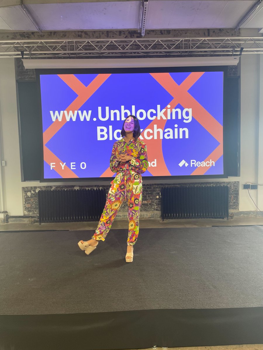 reachlang's tweet photo. Kicking off #NFTNYC week, celebrating womxn in #blockchain as we discuss tech, decentralized finance, and the future of blockchain. 🗽💁‍♀️

#Web3 #WomenInTech #Algorand #FYEO https://t.co/Qbosym2lAB