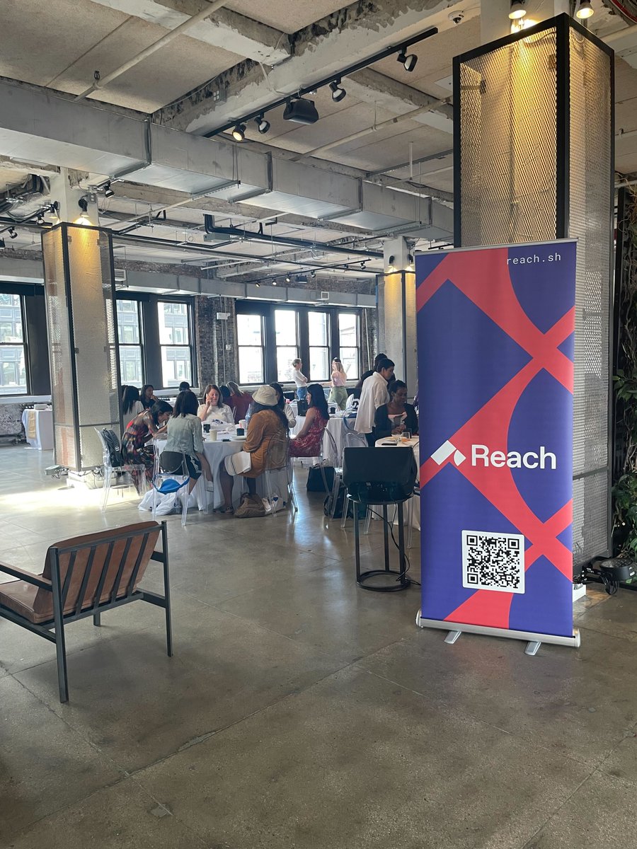 reachlang's tweet photo. Kicking off #NFTNYC week, celebrating womxn in #blockchain as we discuss tech, decentralized finance, and the future of blockchain. 🗽💁‍♀️

#Web3 #WomenInTech #Algorand #FYEO https://t.co/Qbosym2lAB