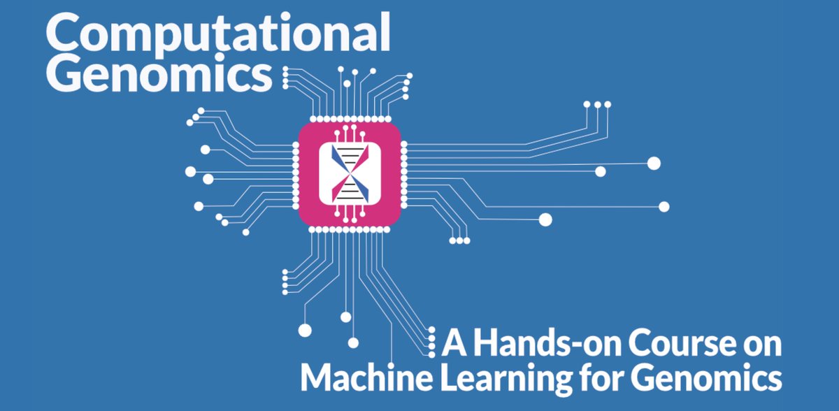 Our yearly computational #genomics #course will focus on #machineLearning with a #cancer #drug response capstone project. It will be fully #virtual with preset virtual machines for compute work. The application deadline is 8th of August 2022, more info at compgen.mdc-berlin.de