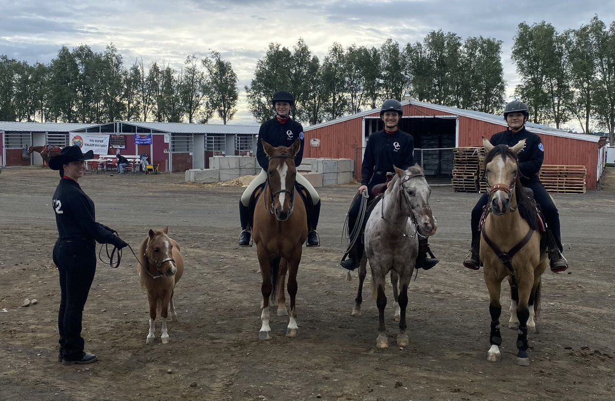Oregon City High School Equestrian Team (@oregon_high) on Twitter photo 2022 Reserve PNWIC (Regional)Champions in Team Versatility- Eva Howard, Grace Duyn, Anna Hamersly & Hailey Mongrain ππ @wilhelm_ochs <a href="/OCPioneersAD/">OCHS Athletics</a> <a href="/ochspioneers/">OCHSPioneers</a> 2022 Reserve PNWIC (Regional)Champions in Team Versatility- Eva Howard, Grace Duyn, Anna Hamersly & Hailey Mongrain ππ @wilhelm_ochs <a href="/OCPioneersAD/">OCHS Athletics</a> <a href="/ochspioneers/">OCHSPioneers</a>