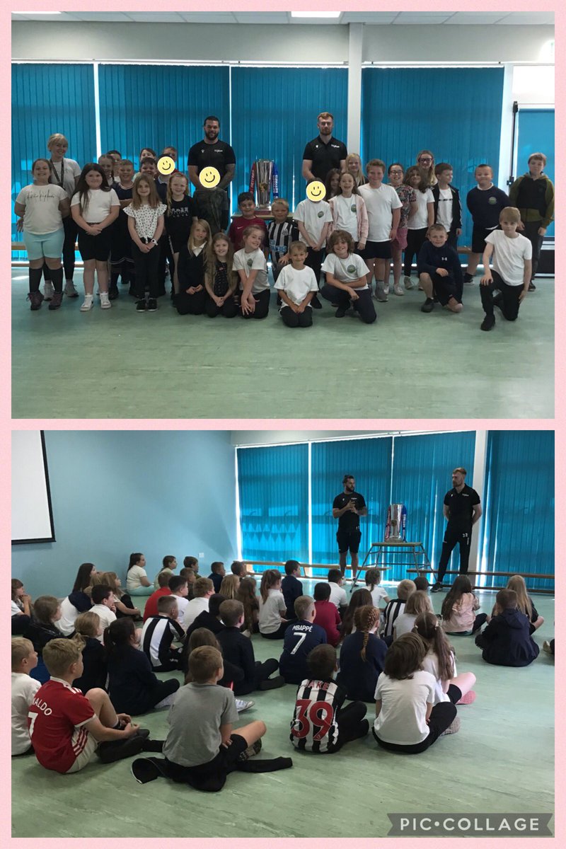 Otters also got to meet and chat to players from <a href="/ThunderRugby/">Newcastle Thunder</a>.
What a great start to sports week!
<a href="/BattleHillPS/">Battle Hill Primary</a> 
<a href="/NorthTynesidePE/">The PE Team</a> 
#Activ5
 #TWSG