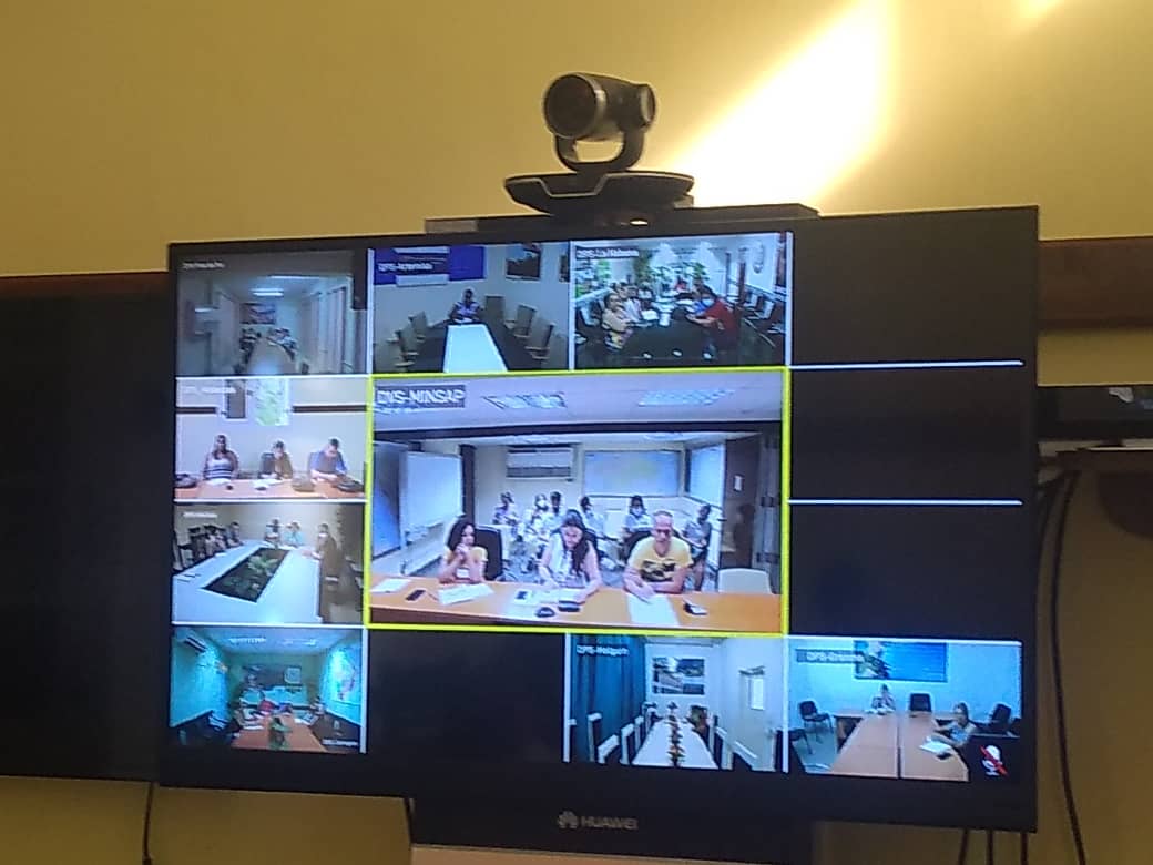 DMSaludMatanzas's tweet photo. Videoconferencia en la #DPSMatanzas de Registros Médicos y Estadística con el objetivo darle seguimiento al sistema DataSoft" Sistema de Alcance a poblaciones claves " y sobre las modificaciones en el calendario en el subsistema de Estomatología. 
#VamosConTodo 
@WongCorrales https://t.co/GnKZ95idyt