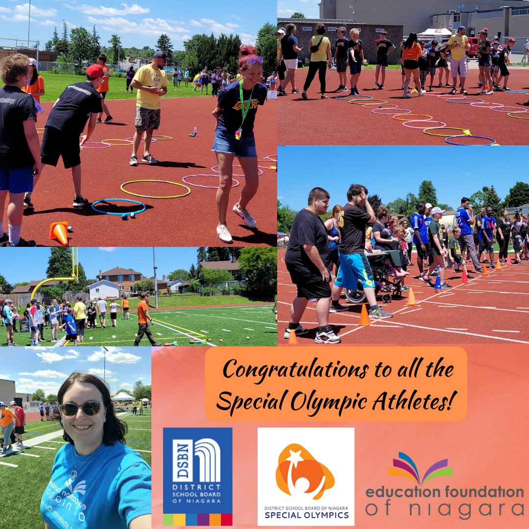 Education Foundation of Niagara (@efnniagara) on Twitter photo Congratulations to all the DSBN Special Olympic Athletes! We had so much fun visiting this wonderful event on Friday and the weather was absolutely perfect. We hope everyone had a fun filled day and enjoyed cheering each other on! Thank you for having us!
<a href="/dsbn/">District School Board of Niagara</a> #efn Congratulations to all the DSBN Special Olympic Athletes! We had so much fun visiting this wonderful event on Friday and the weather was absolutely perfect. We hope everyone had a fun filled day and enjoyed cheering each other on! Thank you for having us!
<a href="/dsbn/">District School Board of Niagara</a> #efn
