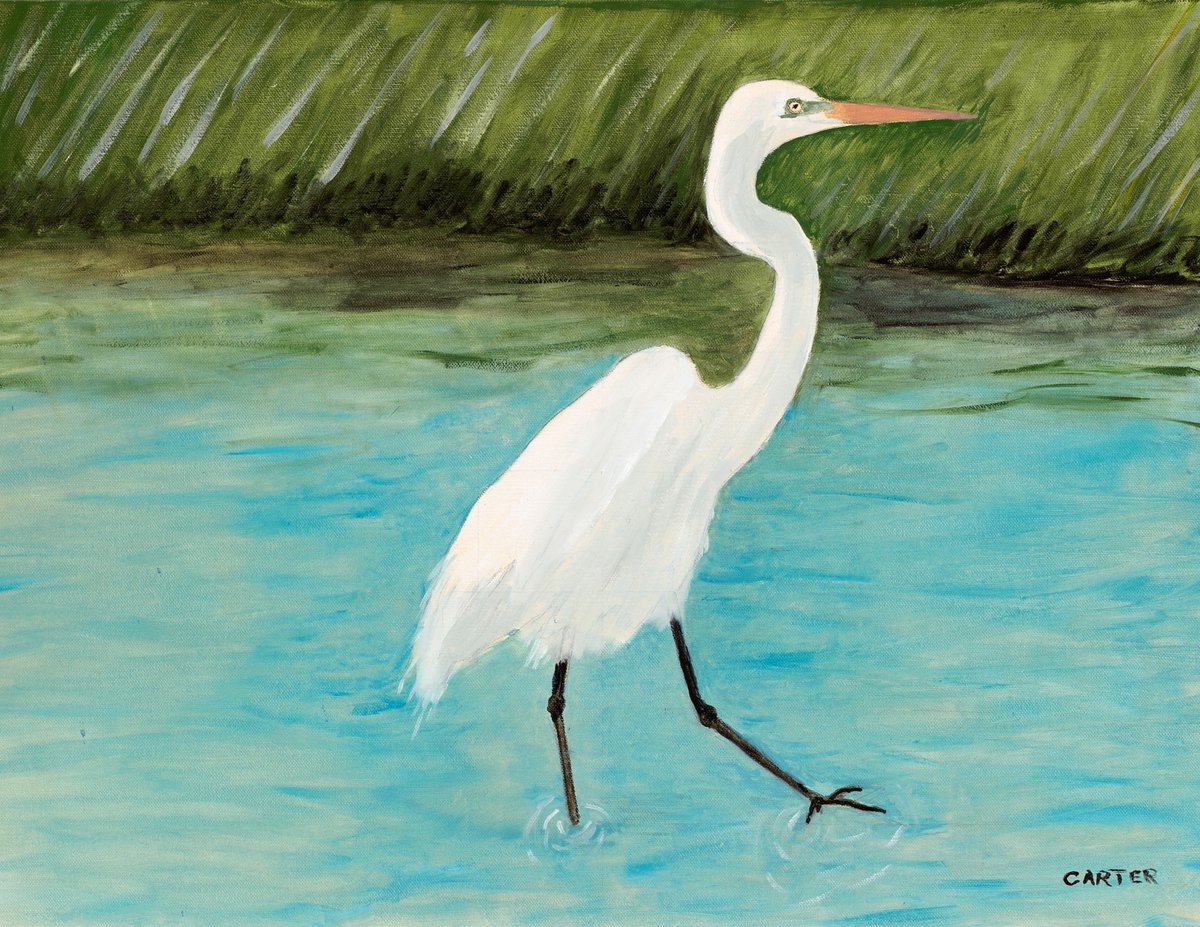 Our #CarterCenterWeekend raised more than $4.3 million! Donations &amp; auction item sales support the Center’s work to foster peace, health, and well-being.
 
The biggest-ticket item was this original painting by Jimmy Carter - sold for $2.1 million.