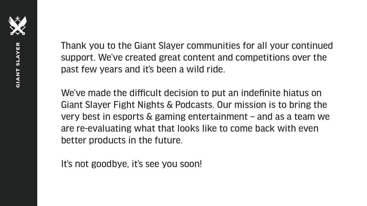 Isso não é um adeus, mas sim um nos vemos em breve!