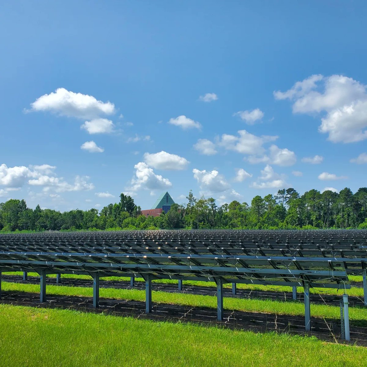 Checking out @DukeEnergy's solar Mickey at @WaltDisneyWorld as part of #EEI2022!