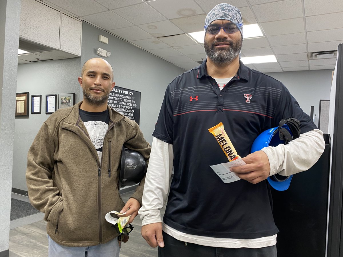 We gave POPsicles to some awesome Pops at our Santa Teresa, NM facility for Father's Day. We want to say a belated Happy Father's Day to all  the awesome Pops out there! #SteelTechTeam #SteelTechFamily #FathersDay