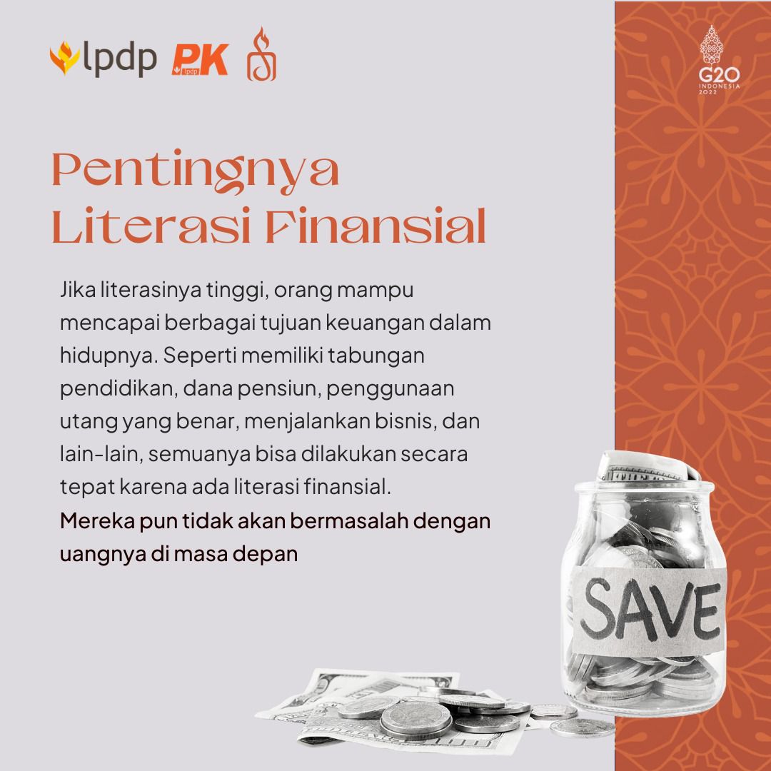 KusnandaIZ's tweet photo. risiko, keterampilan, dan motivasi dalam konteks finansial. 

Literasi finansial harus dimiliki oleh semua orang, karena dengan literasi finansial yang memadai, kita akan mempunyai konsep dasar finansial yang kuat dan bisa mengatur keuangan dengan lebih baik lagi. https://t.co/hFWRUs7xf1