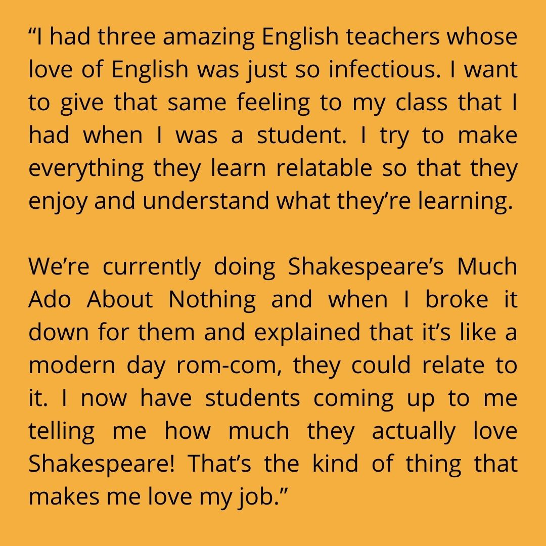 Meet Emma, one of the many passionate #TeachersOfDubai 'I try to make everything they learn relatable so that they enjoy and understand what they’re learning.'