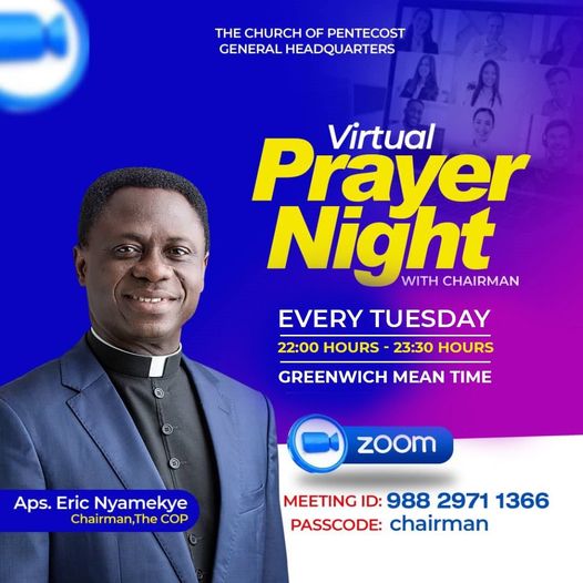 thecophq's tweet photo. 🎶
Prayer is the key
Prayer is the key
Prayer is the master key 
Jesus started with prayer 
And ended with prayer
Prayer is the master key!
🎶

Make a date with @Apsericnyamekye tomorrow for another edition of the virtual prayer night.

#VirtualPrayerNight | #PossessingtheNations https://t.co/7li7cWlW3B