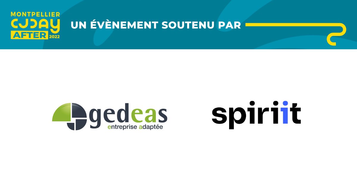 [ #CJDAYAFTER ]

Merci à <a href="/Gedeas_LP/">GEDEAS</a> et <a href="/agence_spiriit/">Spiriit</a> de soutenir notre évènement : 

📣 Optimiste actuellement ? Quelle audace !
💥 Avec <a href="/michelpoulaert/">Michel Poulaert</a> 
🗓 Mercredi 29 juin 2022
📍 Au Domaine du Grand Puy

➡️Détails et inscription : helloasso.com/associations/c…