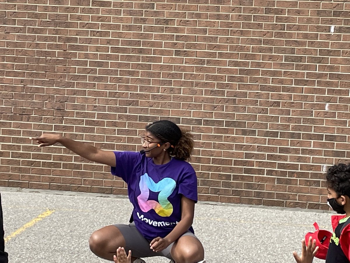 Students are having fun with X Movement today!