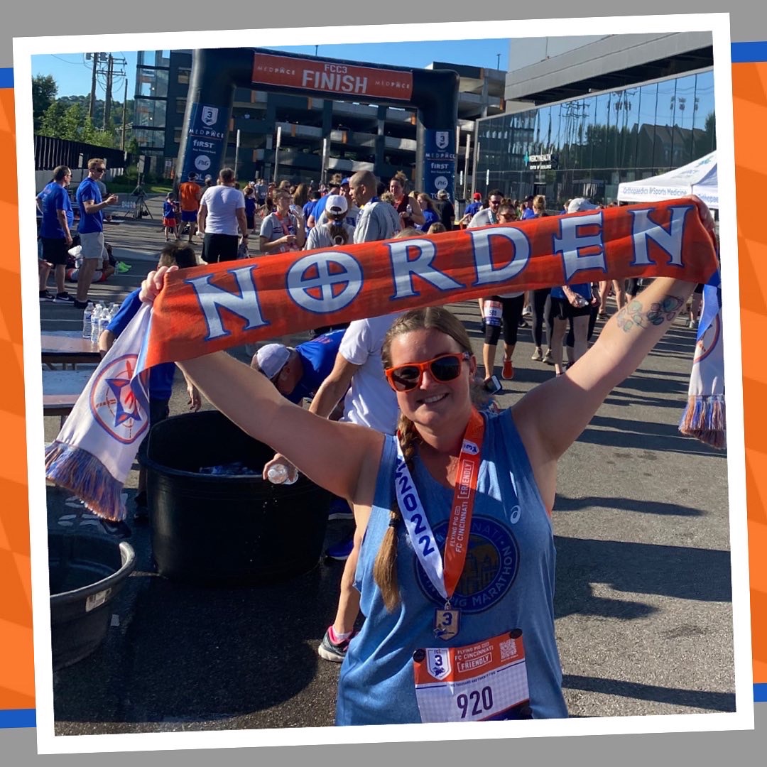 Norden_SG's tweet photo. ⚔️Thank you to everyone involved in executing such an amazing @FccRace event & helping such great charities @fccfoundation & @runflyingpig!
Team Norden had an absolute blast running/walking in this years race and then getting to cheer on @fccincinnati in @tqlstadium!!⚔️
#FCC3 https://t.co/29IuLFykuC