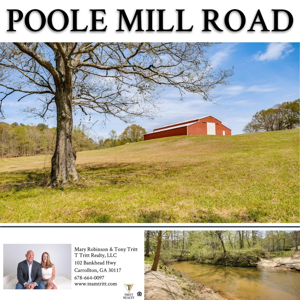 TrittRealty's tweet photo. The views at this parcel are BREATHTAKING! An opportunity to own pasture land like this doesn't come available often in Douglasville. Call #teamtritt today to schedule a showing!

👉https://t.co/ZMMmWJjQIR

✔️$649,900
✔️28.27 acres
✔️Mobley Creek
✔️Pasture land with 2 barns https://t.co/A033WQdxec