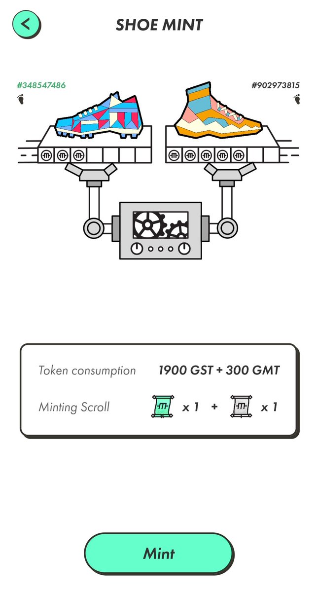 murayama1012's tweet photo. Guess what I get from these minting process! Winner will get one @Stepnofficial common shoebox 👟

- Follow me @murayama1012 
- Like and retweet the post
- Comment sneaker type, quality and last 2 digits of sneaker ID (e.g Runner, common-12)

Winner will be announced in 25/June. https://t.co/BplLp9bjPR