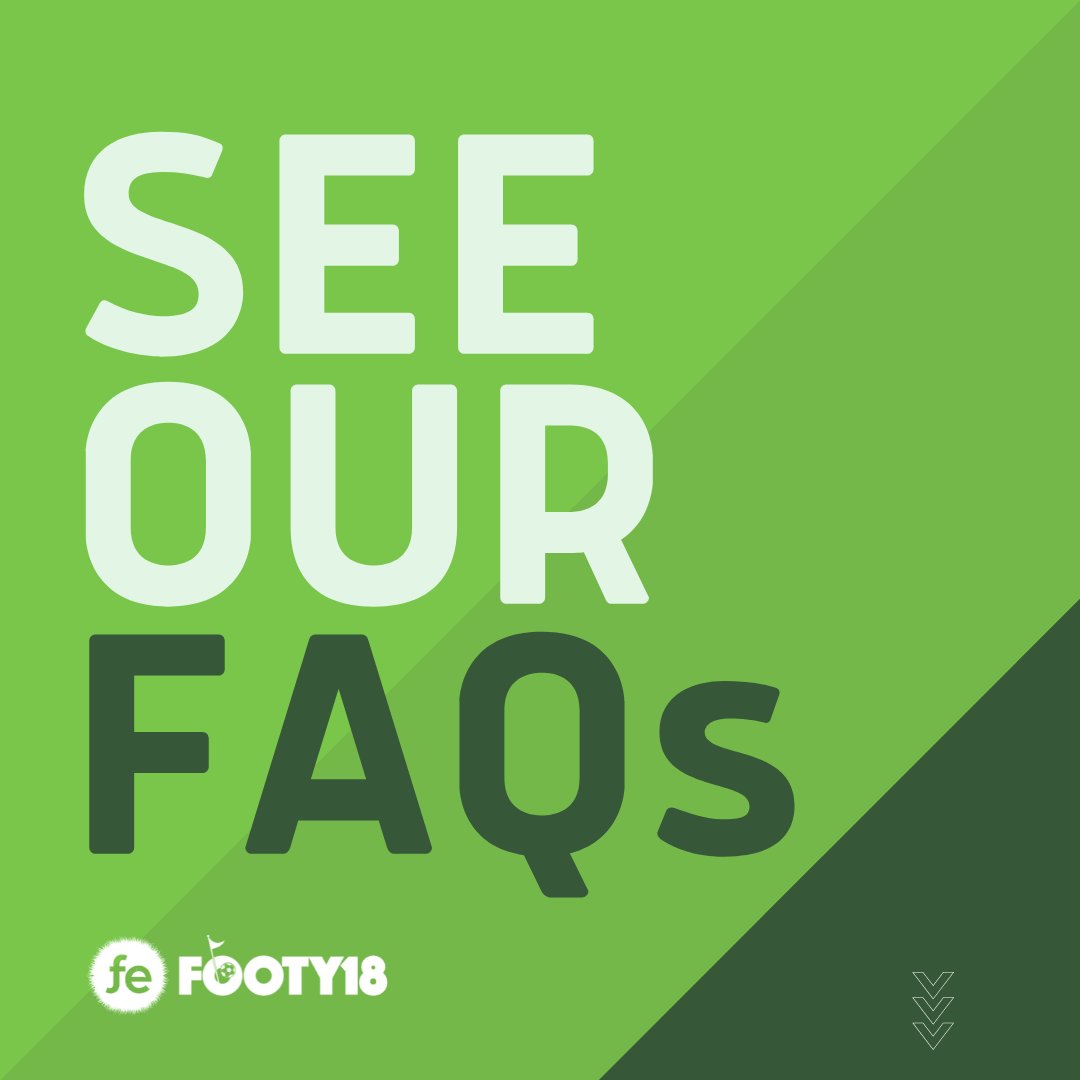 Footy18_'s tweet photo. Check out our FAQ section to find all the answers you may need to any common questions!

https://t.co/MjvhBvdpg1 https://t.co/pPpl0FtrKa