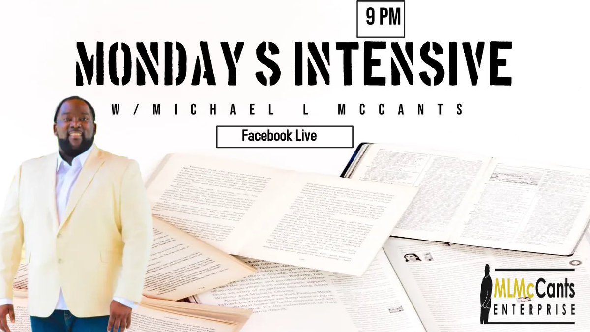 MichaelLMcCants's tweet photo. Join me tonight at 9pm https://t.co/TzSUXiSMWN