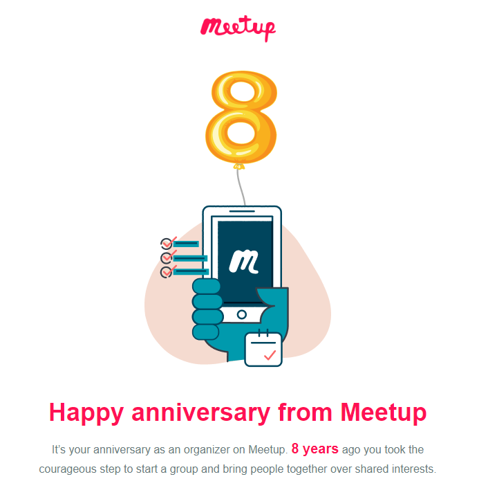DetroitTesters's tweet photo. Holy wow! Just got an email from Meetup that we're 8 years old!!! How time flies https://t.co/diNp0f1rXv
