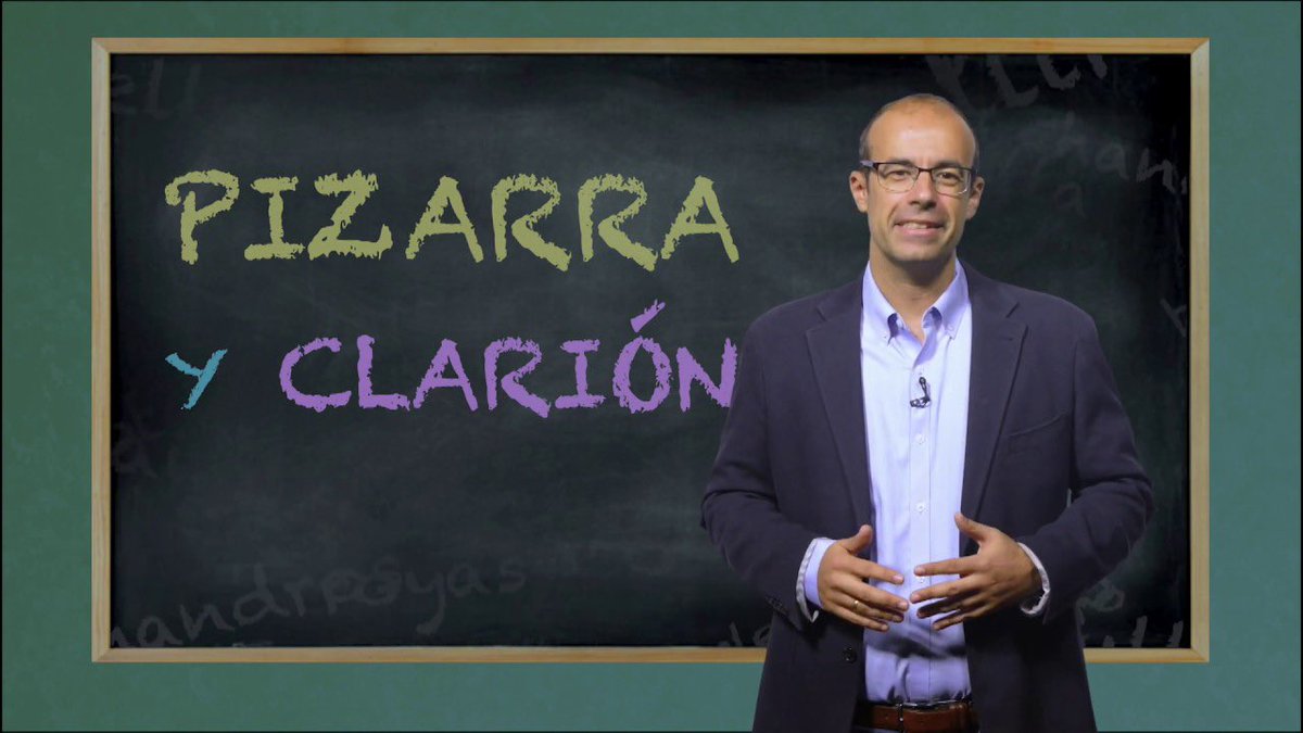 .<a href="/charrincharran/">Charrín charrán</a> is a TV show in Aragonese, not about Aragonese. However, we have a section, Pizarra y Clarión (Blackboard and Chalk) where <a href="/JPMartinez_/">Juan Pablo Martínez</a> explains different aspects of Aragonese vocabulary and grammar. You can watch them here youtube.com/playlist?list=…