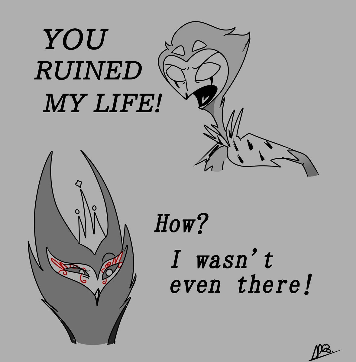 I *NEED* their relationship to be like this. 
#HelluvaBoss #HelluvaBossFanart