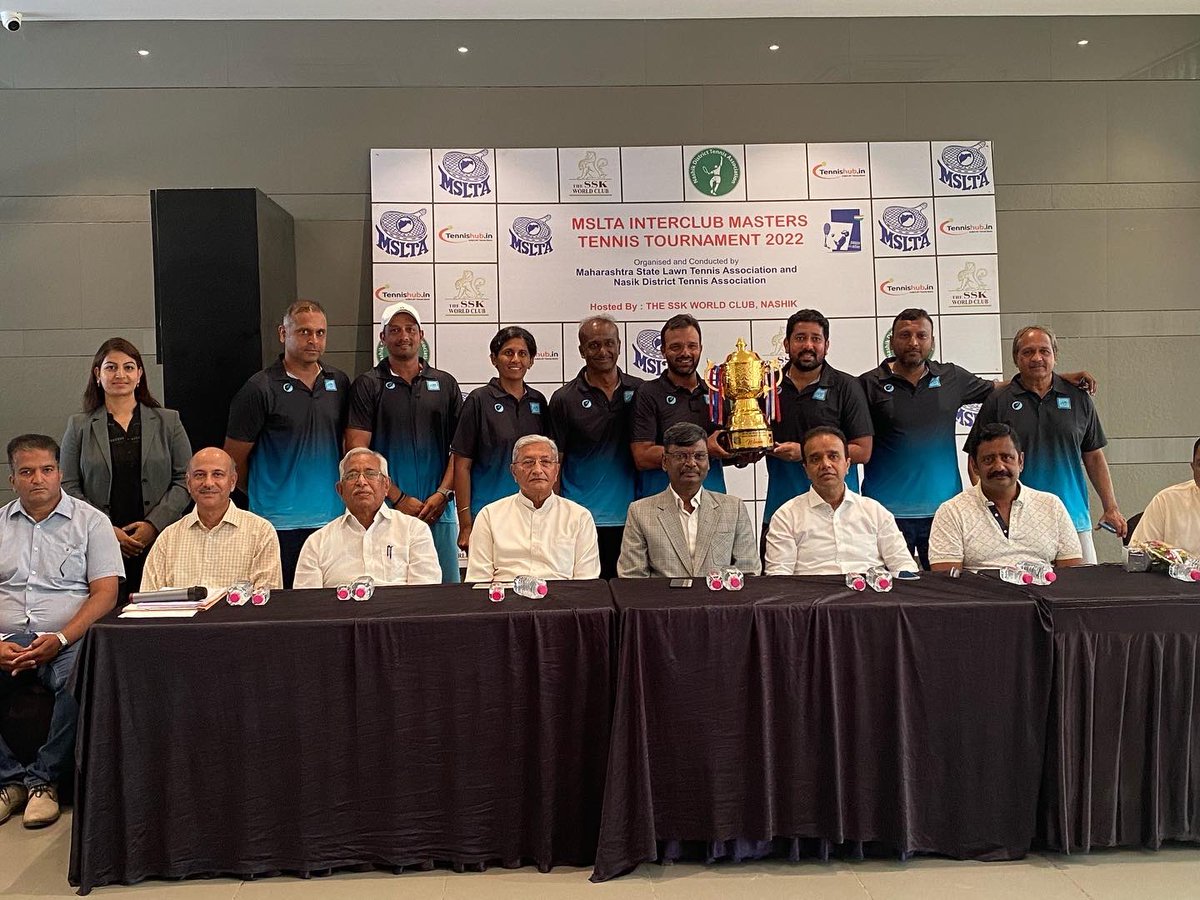 PYC  Emerges Champion , Khar Gymkhana Finish Second CCI edge out Mumbai Suburban for Third place  at the fifth edition of <a href="/msltatennis/">MSLTA</a> All Maharashtra Inter Club Tennis Tournament  organized by MSLTA which concluded  at the #SSKclub #Nasik <a href="/siyer30/">Sunder Meenakshi Narayan Iyer</a> <a href="/PMDTA_TL/">PMDTA</a>