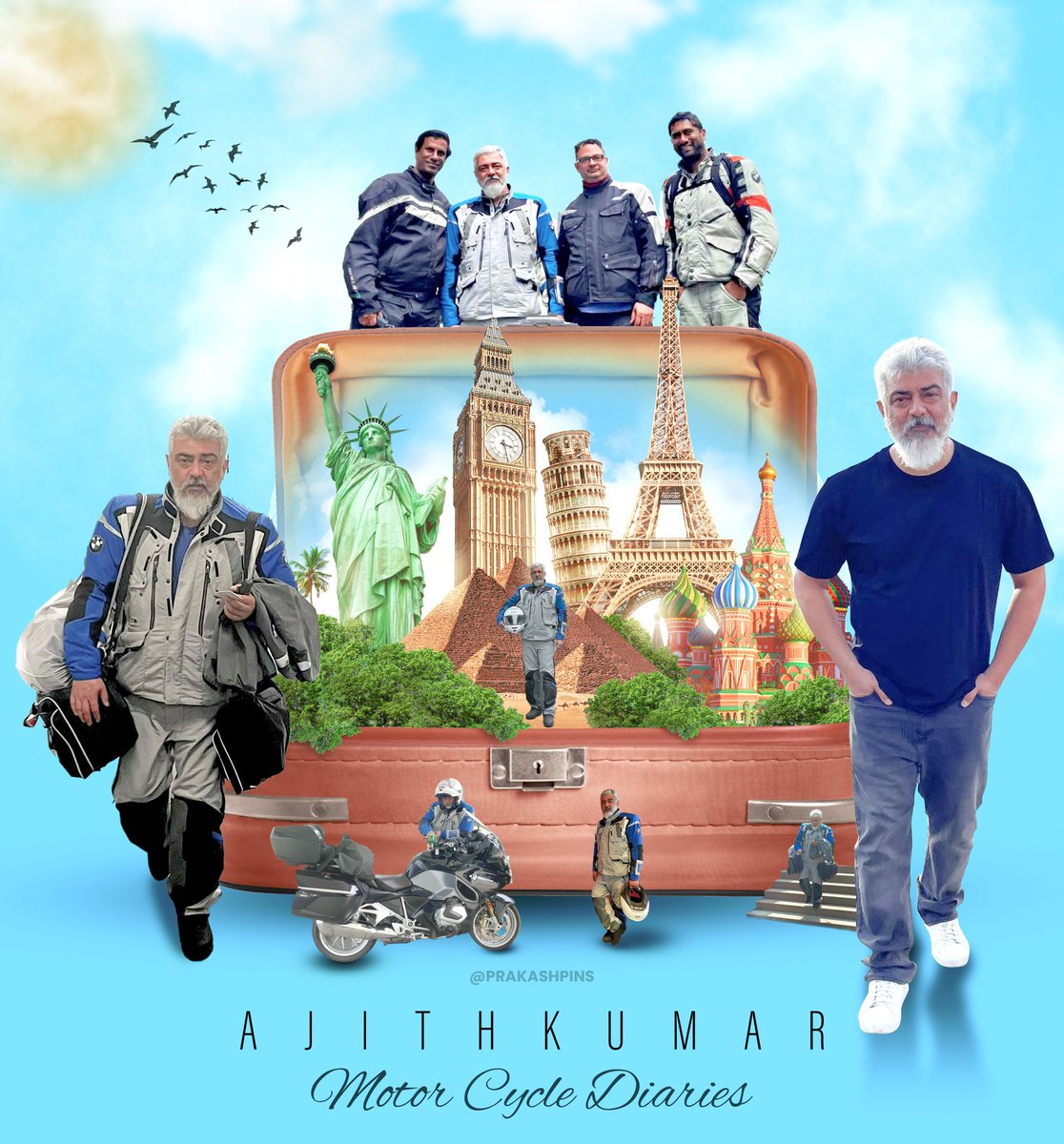 iamrajesh_pov's tweet image. #AjithKumarMotorCycleDiaries 
Fantastic Edit...