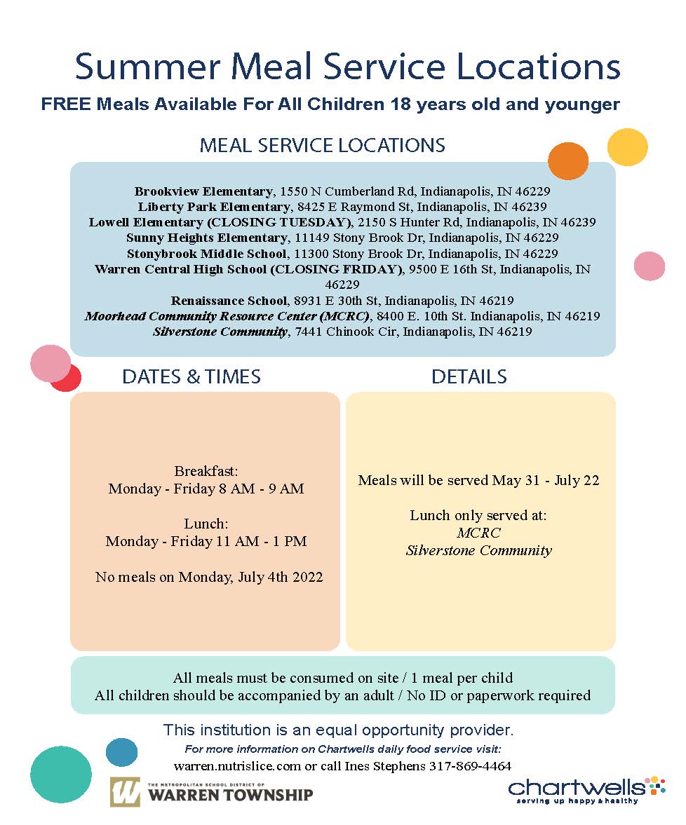 Warren Township Child Nutrition tweet media