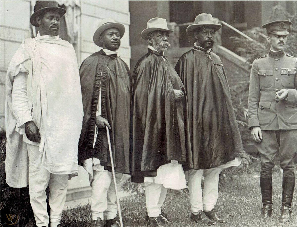 biniamhirut's tweet photo. Ethiopian delegation to United States in Washington DC 1919 https://t.co/elMr4fHEgZ
