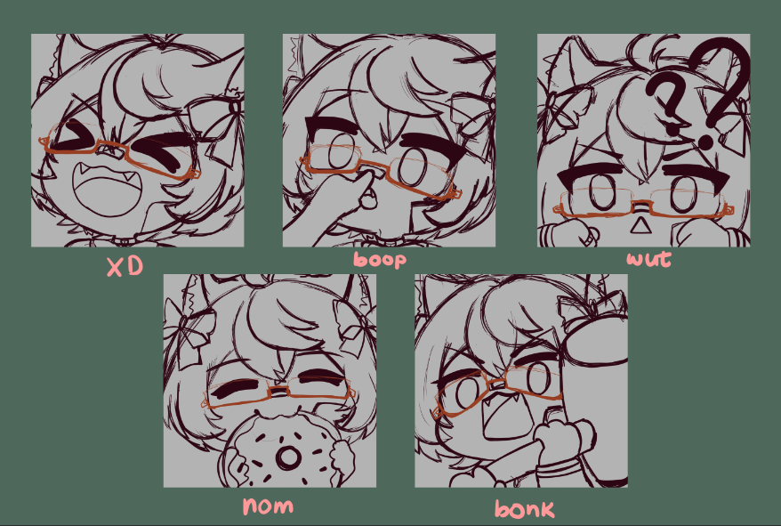 working on another commission :3
#twitch #emote