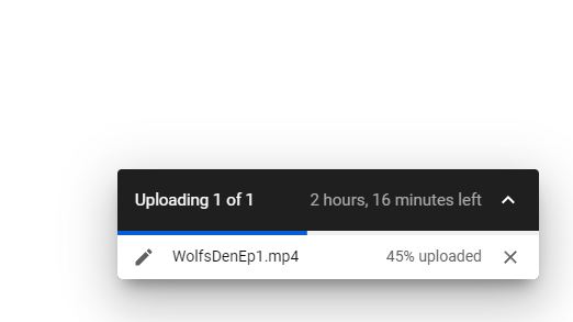 WesSoundsStudio's tweet photo. It's finally happening. We've been trying to get this video edited and ready for air for a week now. 2pm central time, First episode of #WolfsDenPodcast with @DarthWulf and @_ItsJustWes on #YouTube....tune in ;) https://t.co/SQzhxGNdiI