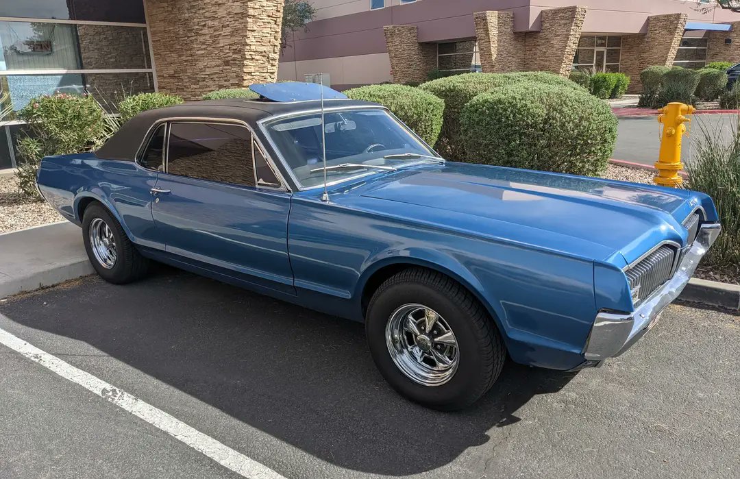 danjmcs's tweet photo. Happy 55th Birthday to The Coug! Built on this day, June 20th, 1967 in Dearborn, MI. The more amazing part for me is that I have had it for 37 of those 55 years, which seems impossible, but so many good memories over those years, with more to come. #67CUGR #MartiReport https://t.co/el8IFSdyDr
