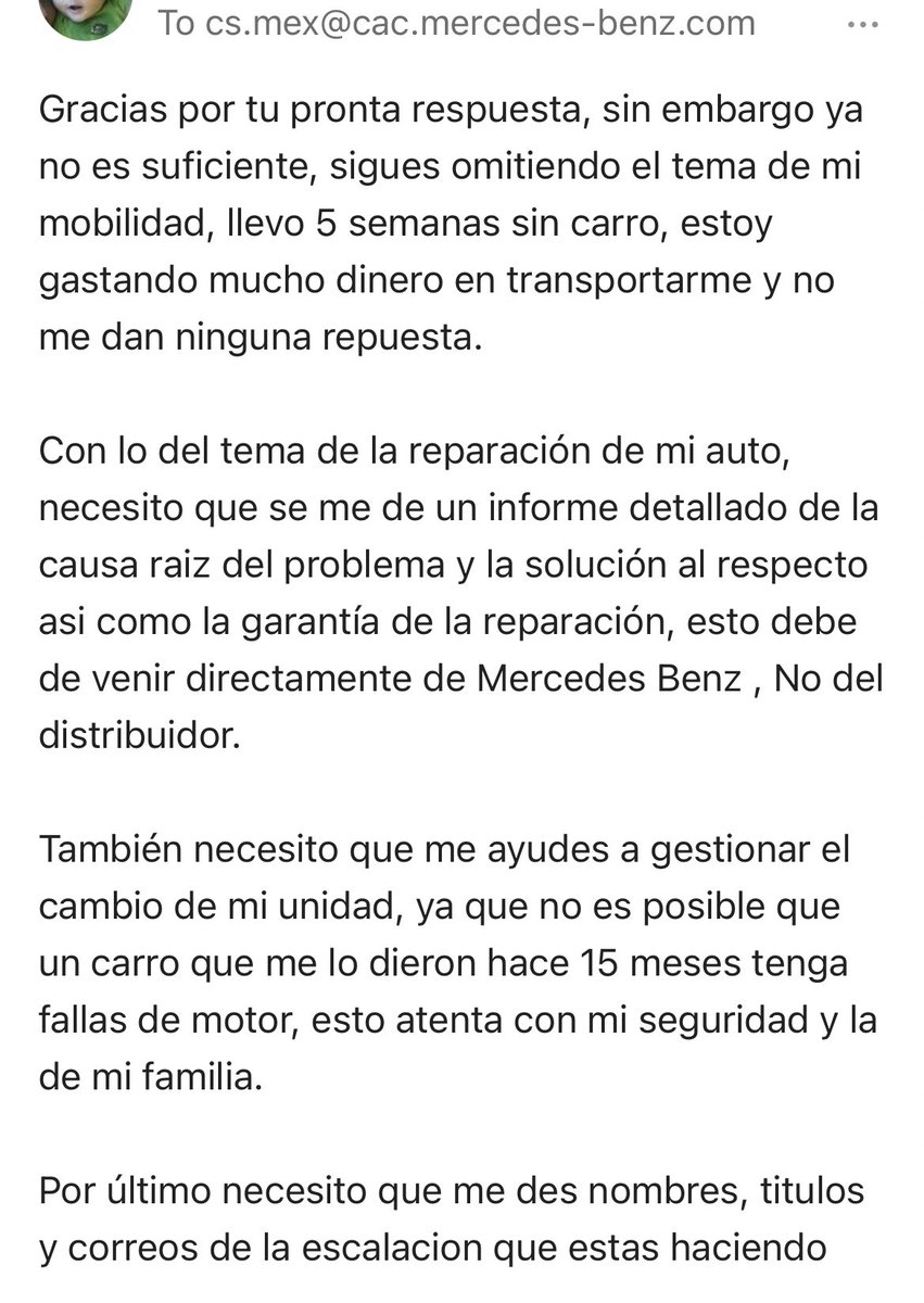 cruz_veros's tweet photo. I need support from Mercedes Benz #Mercedes @MercedesBenzMx @MercedesBenz @MercedesBenzGR https://t.co/H3jxKGrFIi