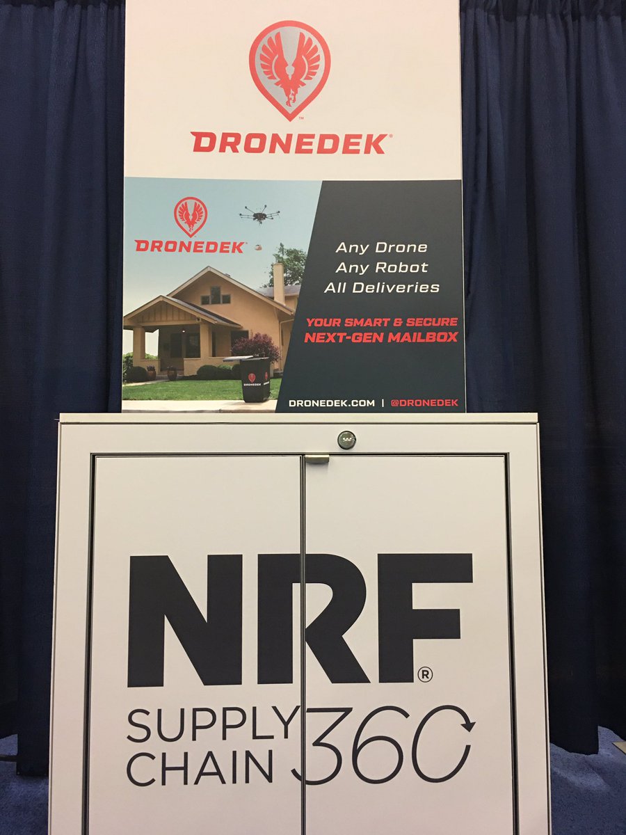 Just about showtime here at booth #712 at @NRFnews #NRFSupplyChain360 in the Startup Zone in #Cleveland 🦅