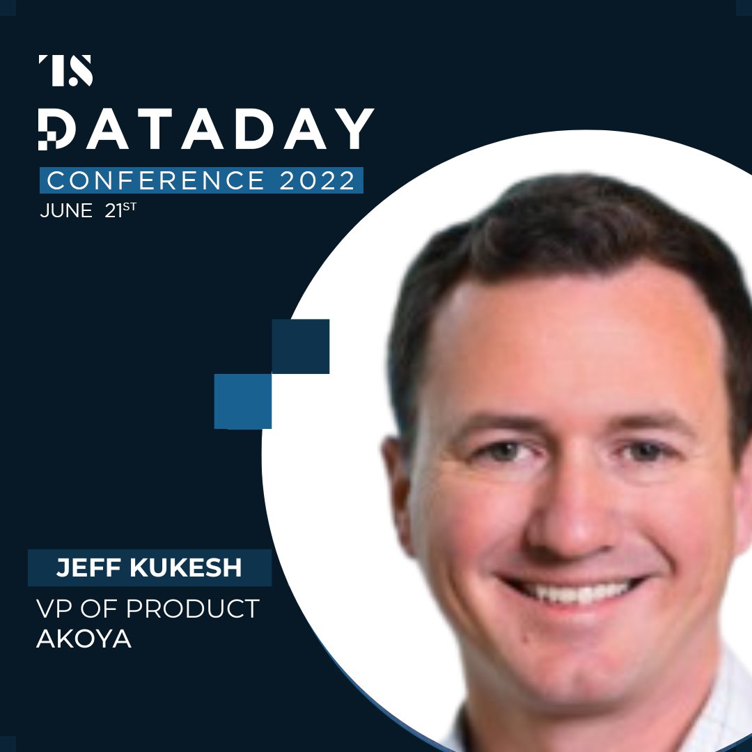 Jeff Kukesh, VP of Product at <a href="/AkoyaNetwork/">Akoya</a> will be joining us at the #TSDataday2022 Conference tomorrow to discuss -- Overcoming the final obstacles to API-based data access.

See you tomorrow.

Don't miss it. One day left to register: bit.ly/3m4YoWl

#fintech #finserv