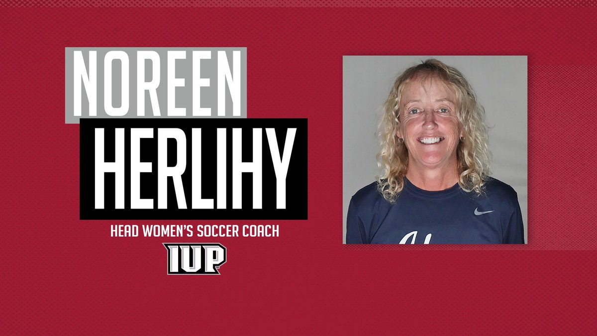 IUPsoccer's tweet photo. We are so excited to announce 𝐍𝐨𝐫𝐞𝐞𝐧 𝐇𝐞𝐫𝐥𝐢𝐡𝐲 as our new head coach! 

Story » https://t.co/RDgqIKmrZa

#TalonsUp https://t.co/nrsADXjMDA