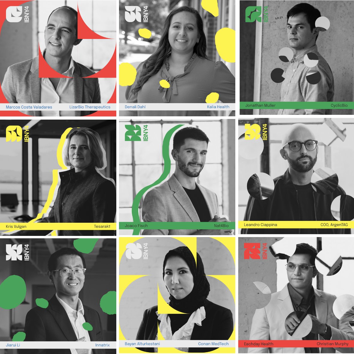 indbio's tweet photo. Meet our incredible IBNY Class 4 founders! 

We'll be sharing more details about IBNY04 companies in coming days, but if you want to learn more about each start-up, click here --> https://t.co/sfiSpoRYQx

#diagnostics #therapeutics #agtech #industrialtech https://t.co/KaKkwJdPRh