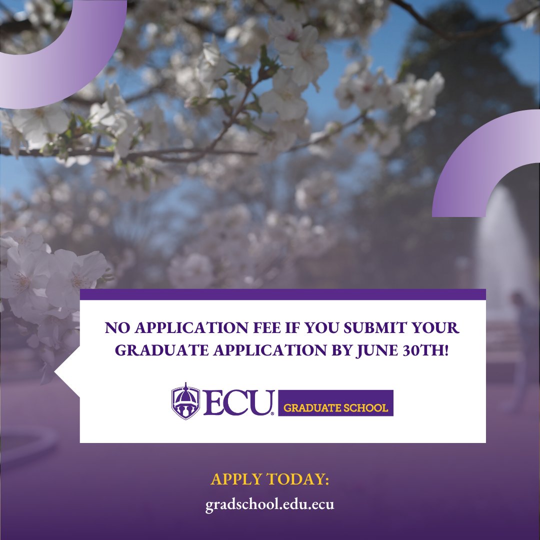 Good news! #ARRRGH free application promotion has been extended through June. Take advantage of this offer by SUBMITTING your online graduate application form BEFORE 11:59 PM EST on June 30th. fal.cn/3pBjP