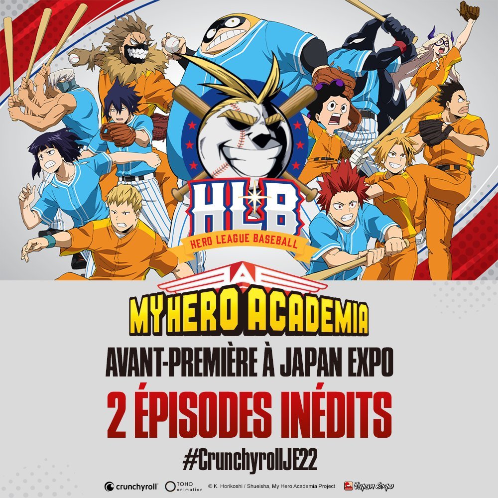 MhaActuFR's tweet photo. Les 2 OVA de #MyHeroAcademia seront diffusés en avant-première à la Japan Expo ! 🔥 https://t.co/YKyiGvBa9G