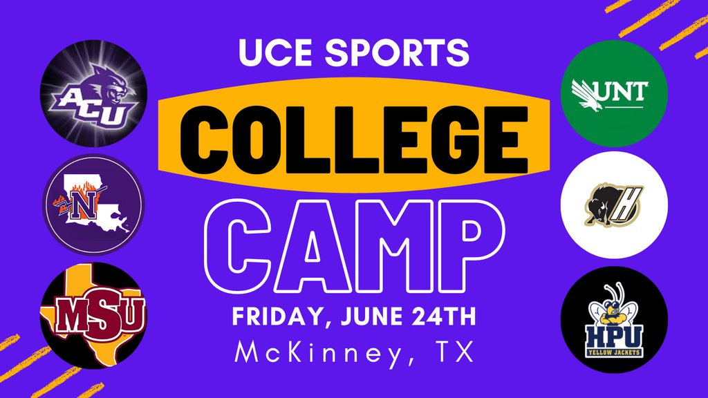 UCE Sports on Twitter "🚨🥎CAMP ALERT THIS WEEK🥎🚨 Ultimate College