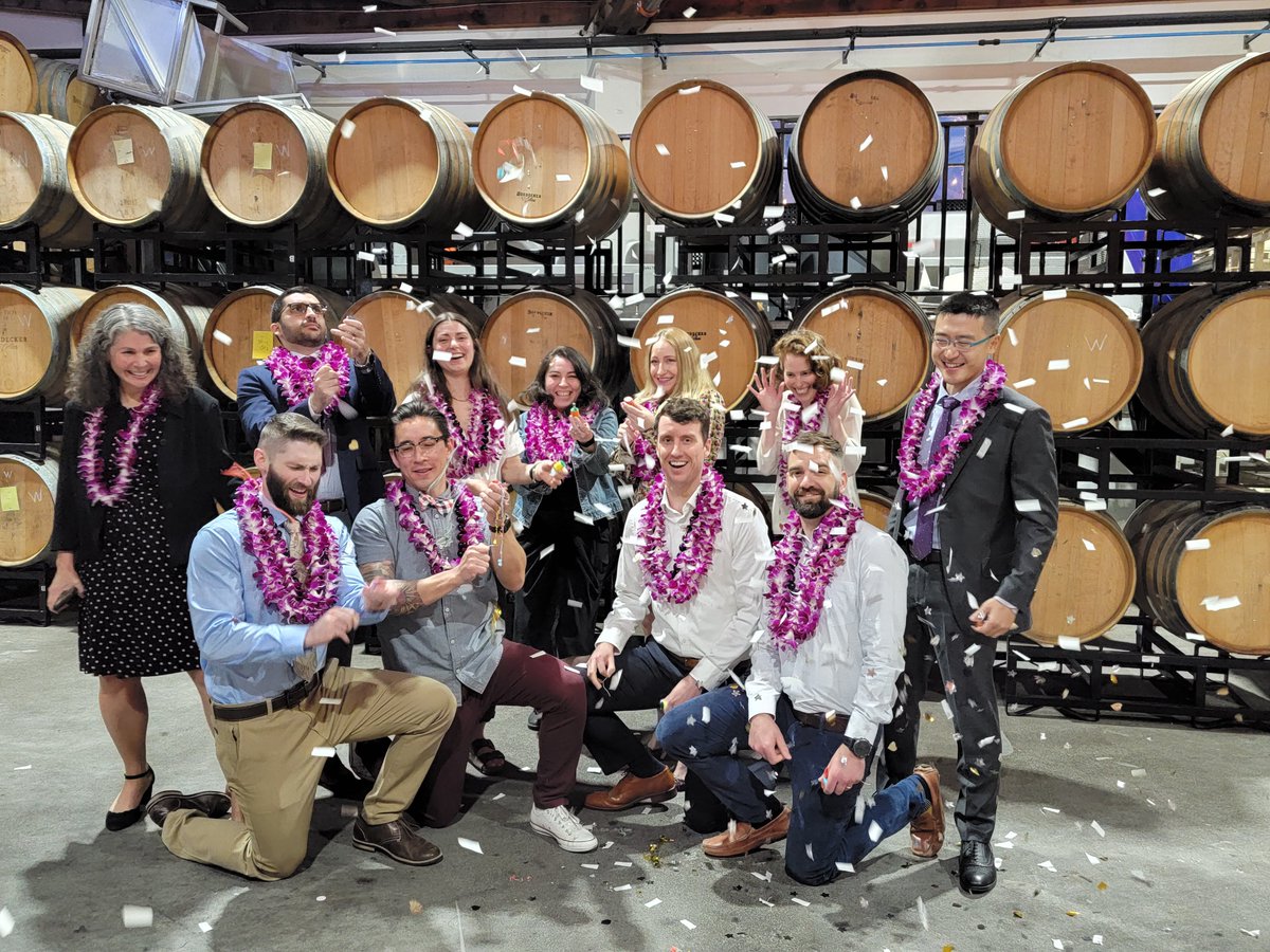 AKBradyMD's tweet photo. Congrats to our graduating fellows! We miss you already :( but are so proud of you! Nothing better in MedEd than when your trainee becomes your colleague (even better when you get to call them for help w a tough case). https://t.co/fTuaIUOl0B