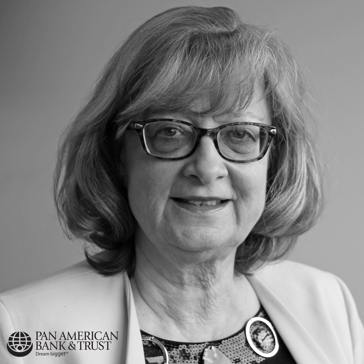 PanAmerBank's tweet photo. Happy SIXTH Panniversary to Eva Cyran, Quality Service Coordinator. Eva's work can best be described best by her title: quality! Thank you, Eva, for your dedication to the client. One of the cornerstones of PAB&amp;T!

https://t.co/M4jgI1l9VY - Member FDIC
#Panniversary #DreamBigger https://t.co/5R9oIGBmkZ