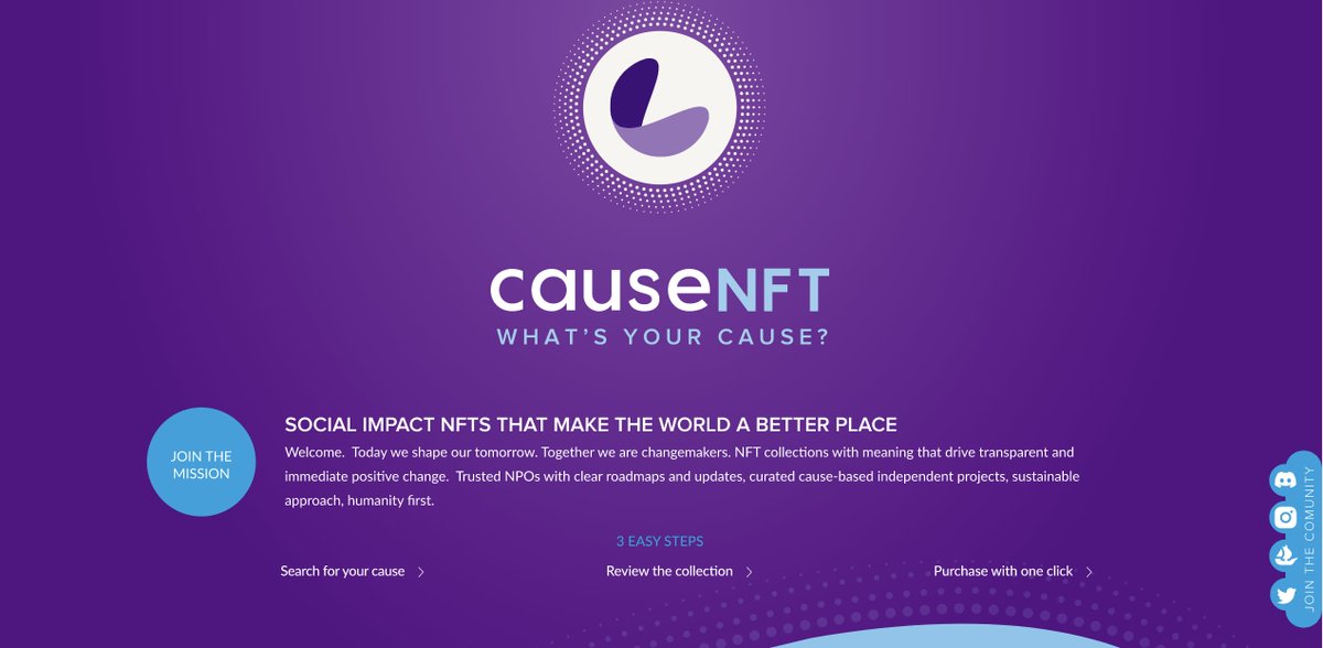 Here's a first sneak sneak peak of whats to come for the #causeNFT beta platform.🏗️

What features and tools would you like to see in our #socialimpact ecosystem?💡

Let us know in the comments below!👇