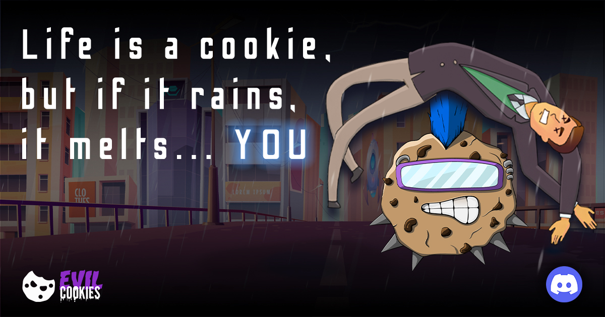 EvilCookiesArmy's tweet photo. Some bodies feel the rain. I just don't get wet.
🍪 FREE MINT LIVE NOW
👉https://t.co/0Rx1OInYfr https://t.co/E1PY7khBTU