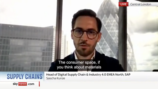 JimDavis_Auto's tweet photo. Sascha Kunze, Head Of Digital Supply Chain &amp; Industry 4.0, EMEA North talks Supply Chain challenges with Sky News https://t.co/GhyXQM3i8c https://t.co/qbsNAAaVdX