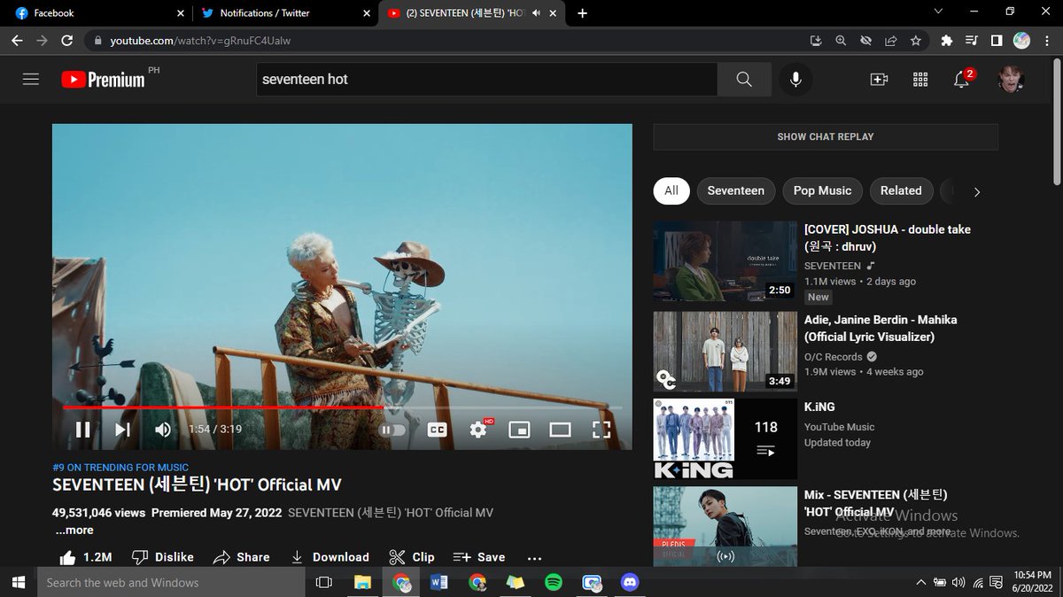 chwe_wable's tweet photo. proof #3

#SVT_DropItLikeHOT #세븐틴 
@pledis_17
 #SynergyStreamingParty 
@synergyforsvt https://t.co/vdvkwYM8pC