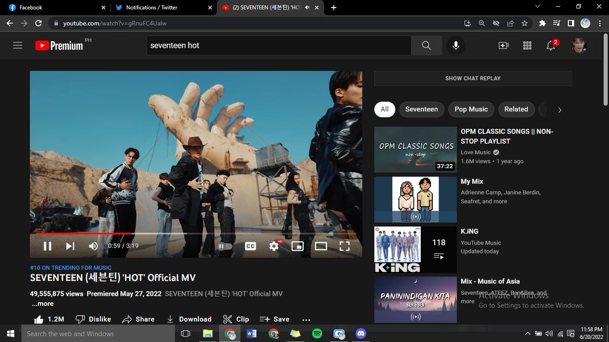 chwe_wable's tweet photo. proof #4

#SVT_DropItLikeHOT #세븐틴 
@pledis_17
 #SynergyStreamingParty 
@synergyforsvt https://t.co/l1D4hwwAYs