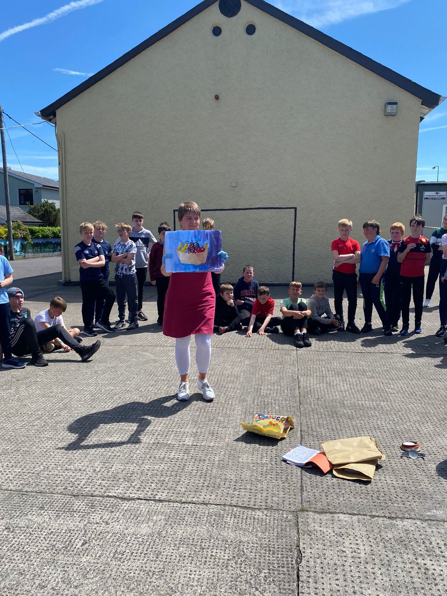 colmansbns's tweet photo. Great fun was had today opening the #TimeCapsule

It was no easy feat but thanks to Denis we got there in the end…

It was full of stories, poems, copy books, photos, newspaper, artwork…etc 

Will post some of the items over the next few days… https://t.co/jaoTChx9GA