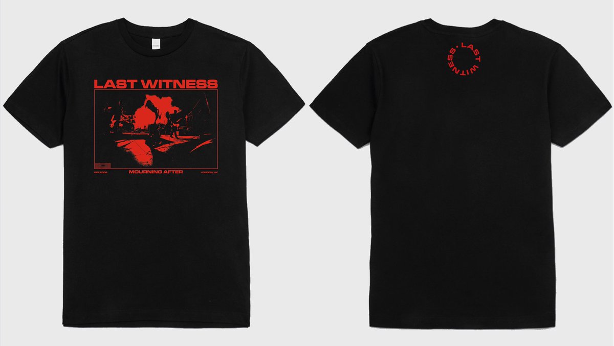 LastWitness's tweet image. Merch for @OutbreakFest on Friday