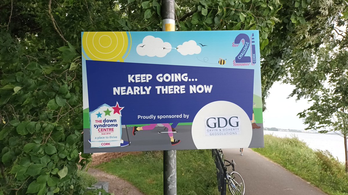 GDGeosolutions's tweet photo. We were delighted to support @downsyndromecc's Challenge 21 fundraising event yesterday. Congratulations to our wonderful colleagues Cian Desmond, who organised the event, and John O'Donovan, who ran the 21km and raised over €800 to date.👏👏 To donate 👉https://t.co/Oy0czkUVwQ https://t.co/DVIFQzSXmx